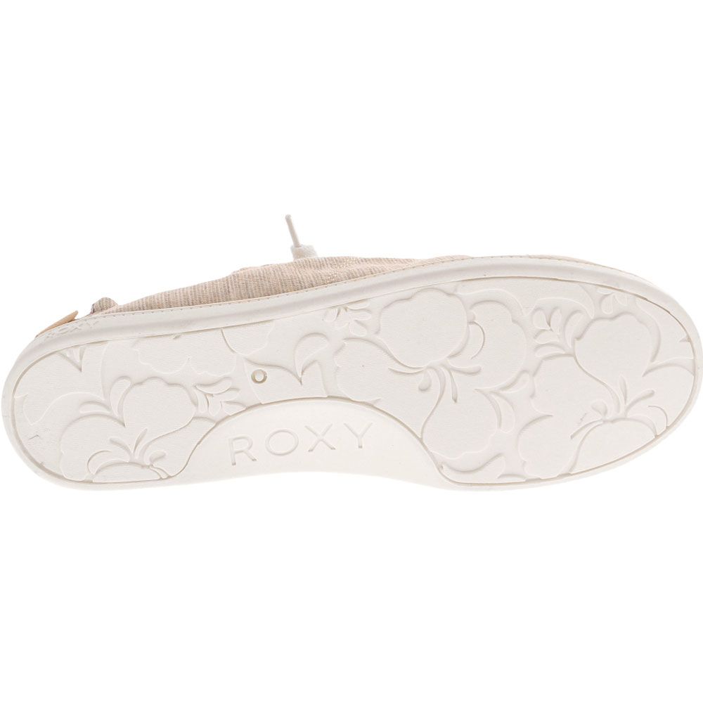 Roxy Bayshore Lifestyle Shoes - Womens Natural Sole View