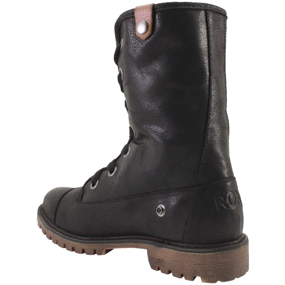 Roxy Bruna Casual Boots - Womens Black Back View