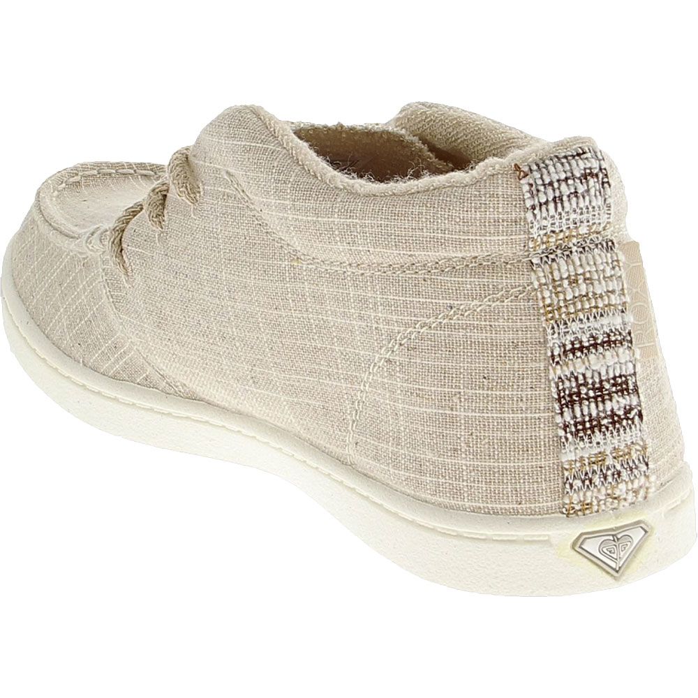 Roxy Minnow Mid Lifestyle Shoes - Womens Tan Back View