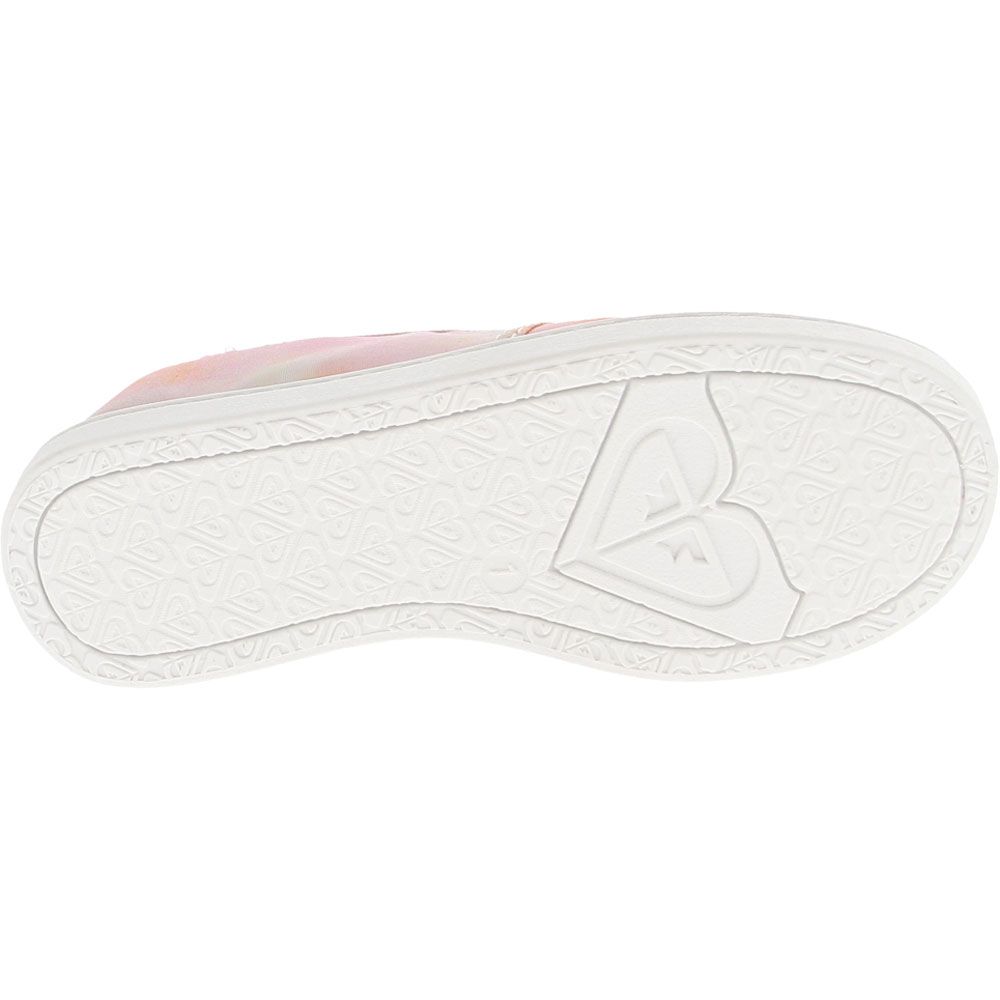 Roxy Minnow Girls Lifestyle Shoes White Multi Sole View