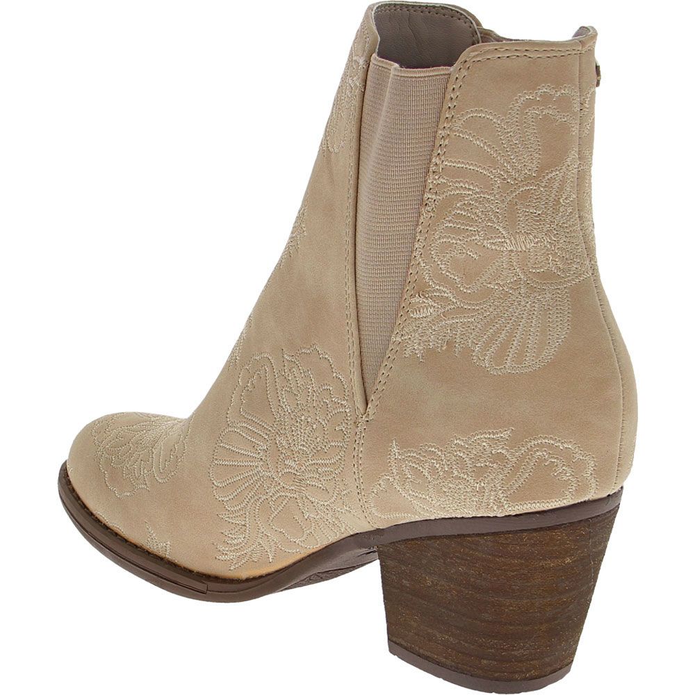 Roxy Randall Ankle Boots - Womens Taupe Back View
