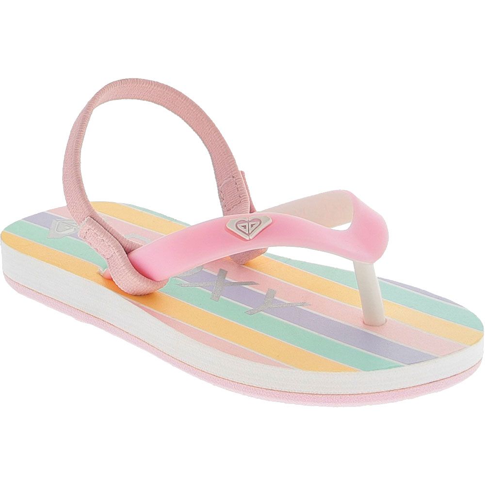 Roxy Tahiti 6 Sandals - Baby Toddler Light Pink