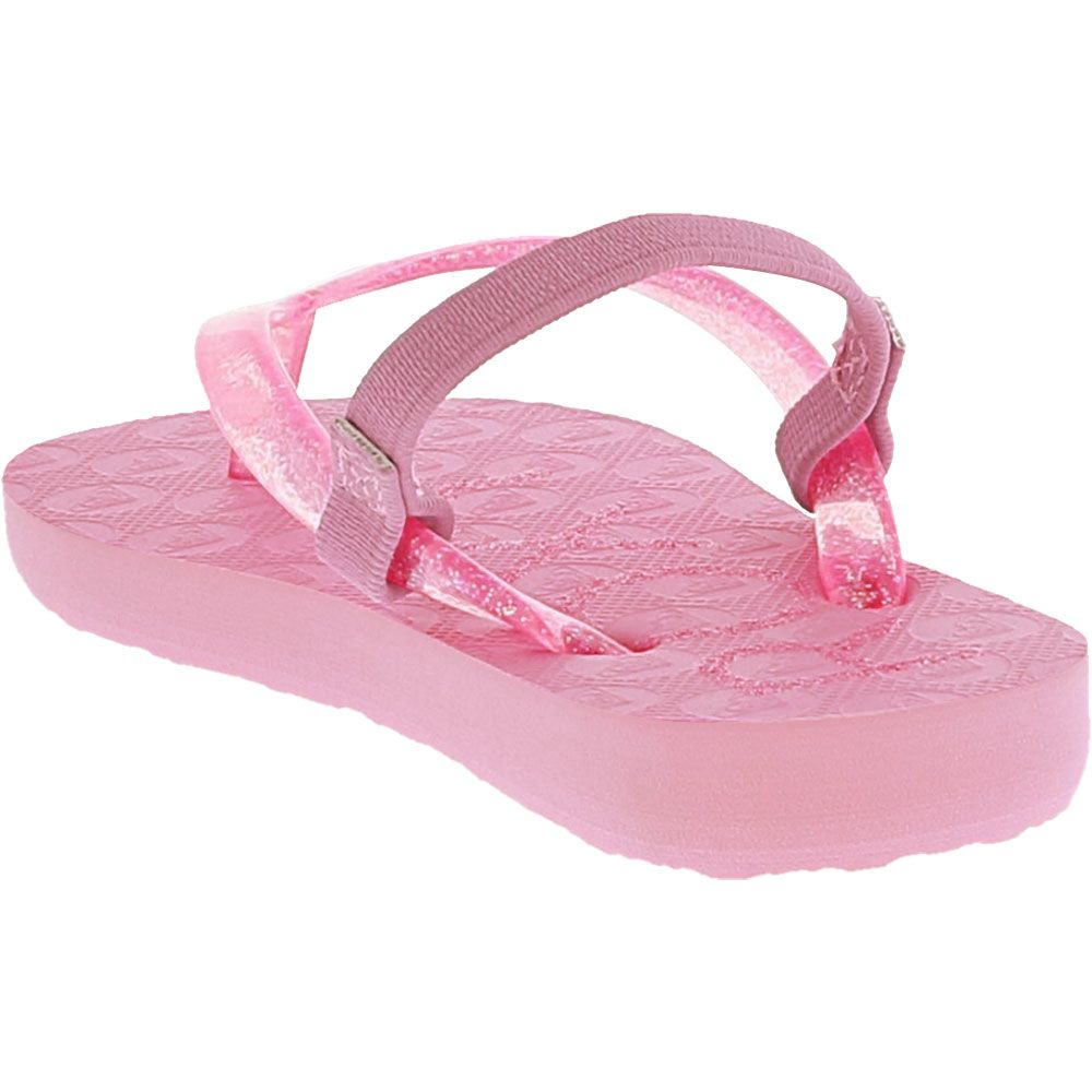 Roxy Viva Sparkle Sandals - Baby Toddler Lilac Back View