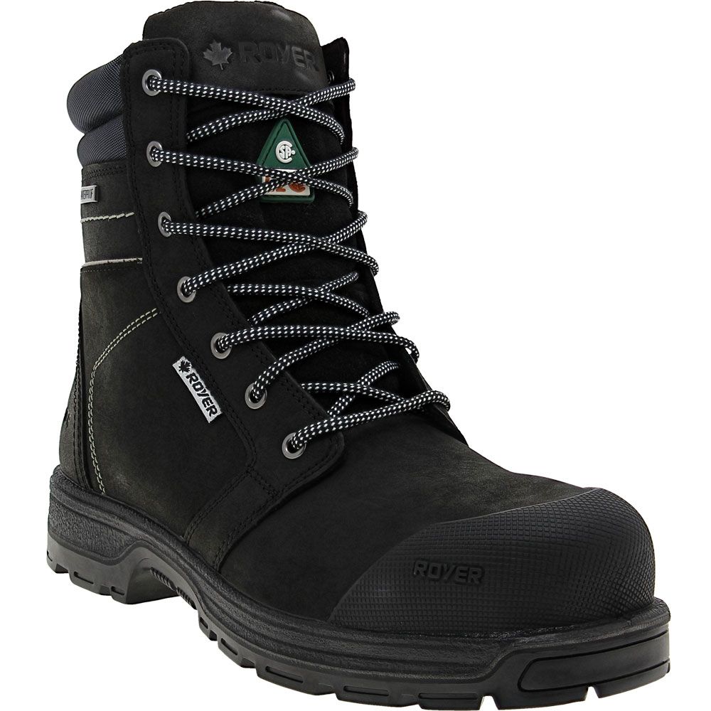 Royer 8" Agility Women's Arctic Grip Boots - Womens Black
