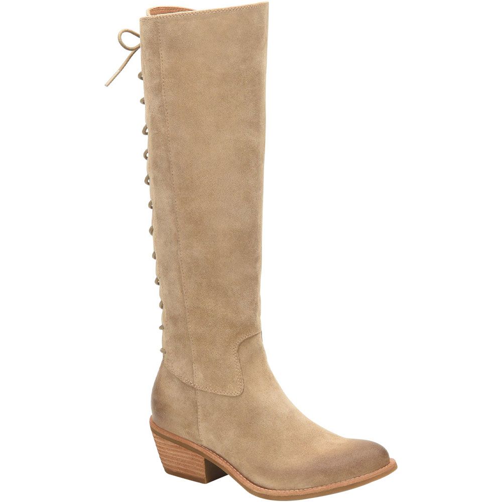Sofft Sharnell Heel Tall Dress Boots - Womens Cashmere Suede