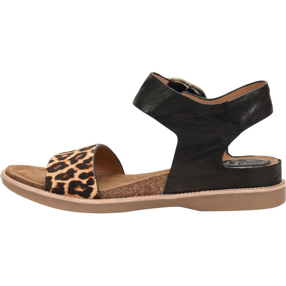 Sofft Bali Sandals - Womens Leopard Back View