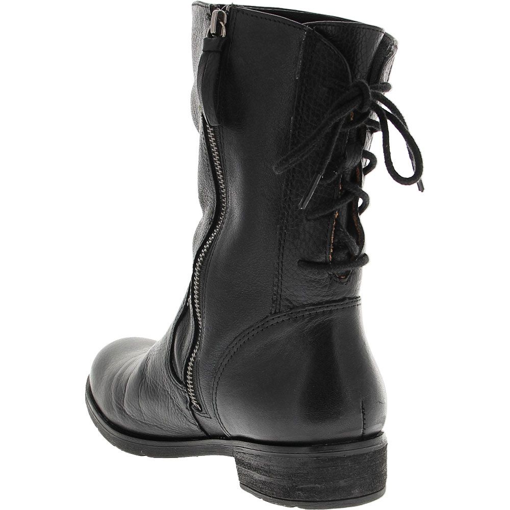 Sofft Sharnell Low Casual Boots - Womens Black Back View