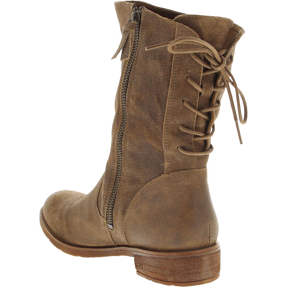 Sofft Sharnell Low Casual Boots - Womens Brown Back View