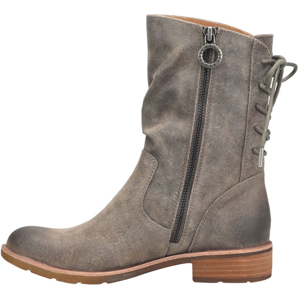 Sofft Sharnell Low Casual Boots - Womens Taupe Grey Back View