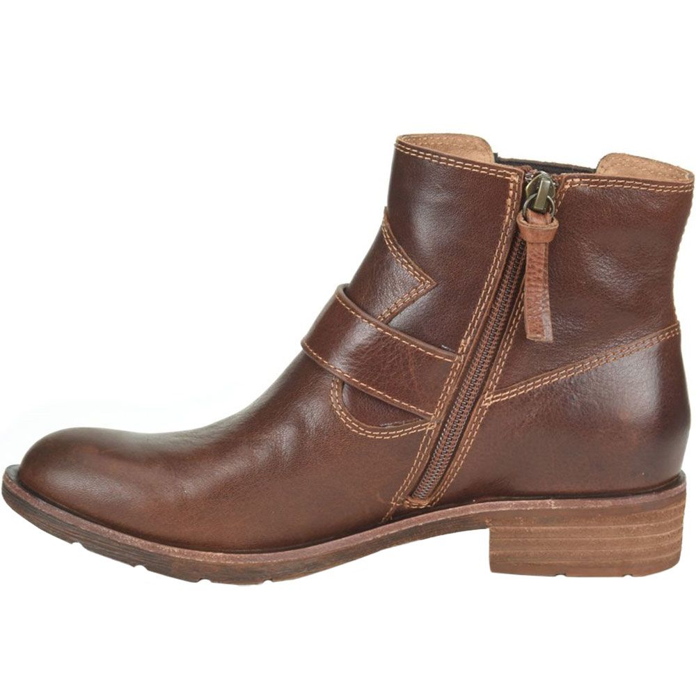 Sofft Brocke Ankle Boots - Womens Brown Back View