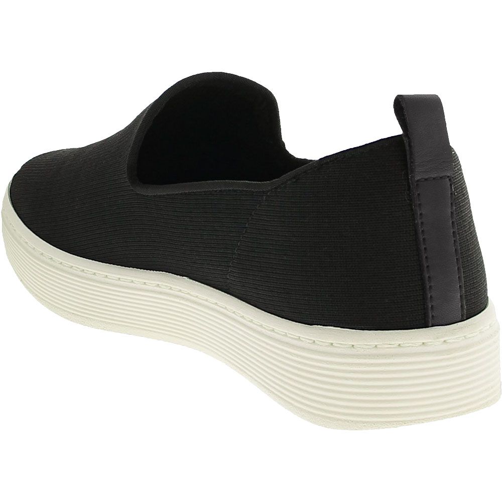 Sofft Somers Slip On Knit Slip on Casual Shoes - Womens Black Back View