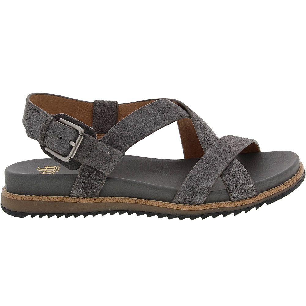 Sofft Fairbrook Sandal - Womens Steel Grey Side View