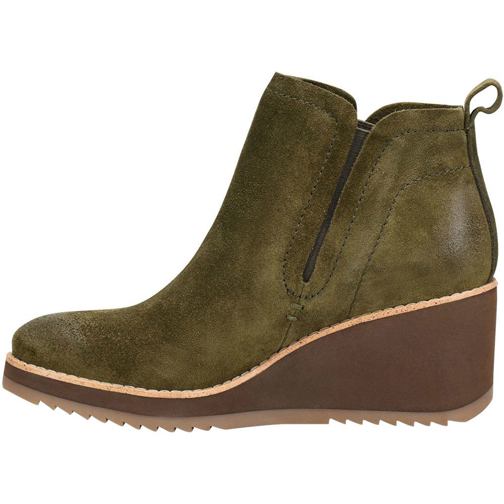 Sofft Emeree Casual Boots - Womens Fern Green Back View