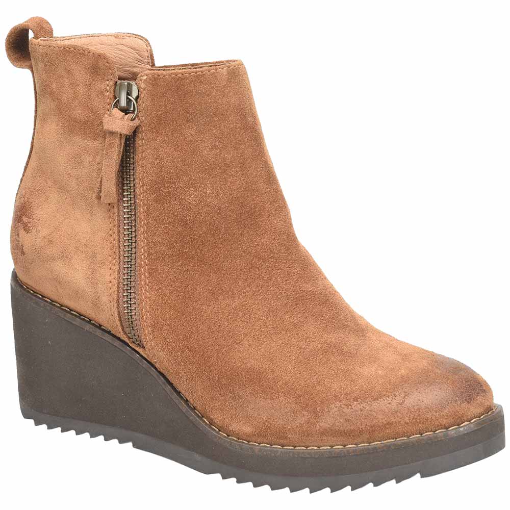 Sofft Emeline Casual Boots - Womens Havana Brown Suede