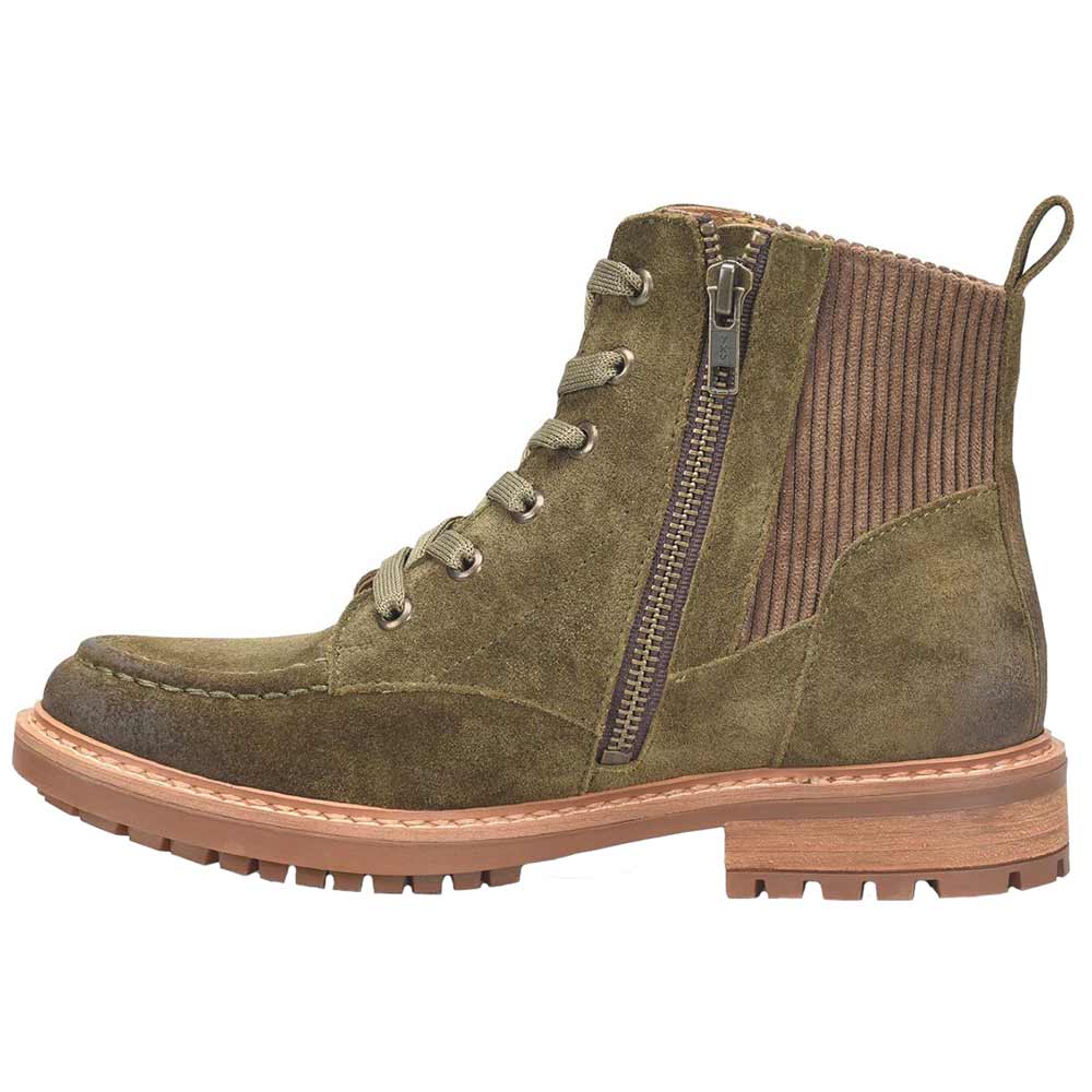 Sofft Lonnie Casual Boots - Womens Fern Green Back View