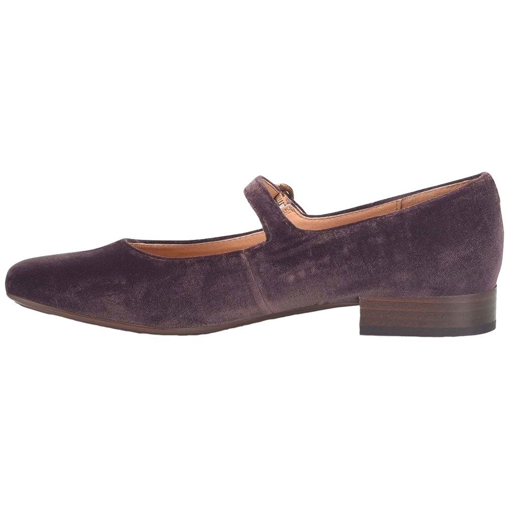 Sofft Elsey Casual Dress Shoes - Womens Plum Purple Back View