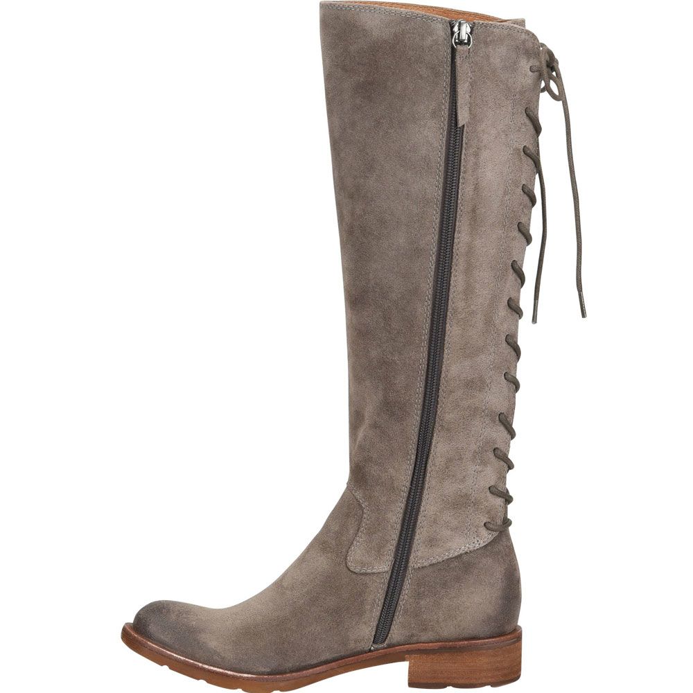 Sofft Sharnell 2 Tall Dress Boots - Womens Pietra Grey Back View