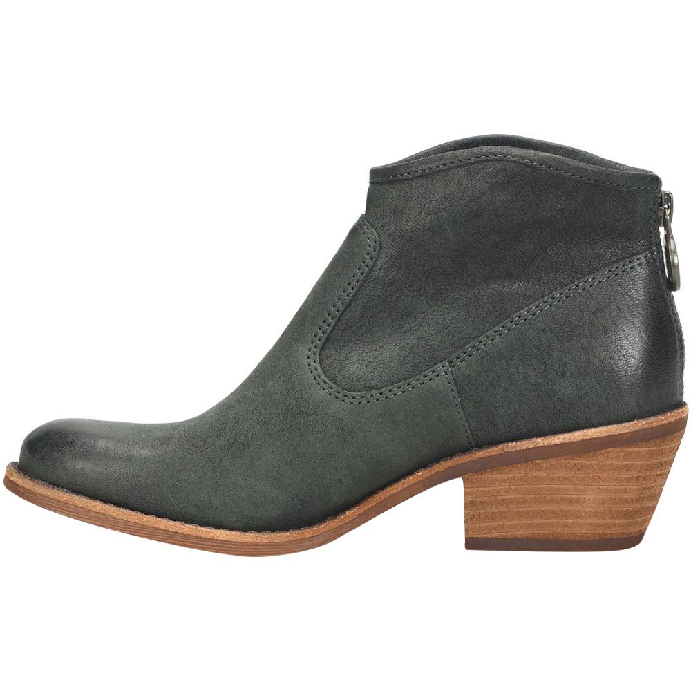 Sofft Aisley Ankle Boots - Womens Forest Green Back View