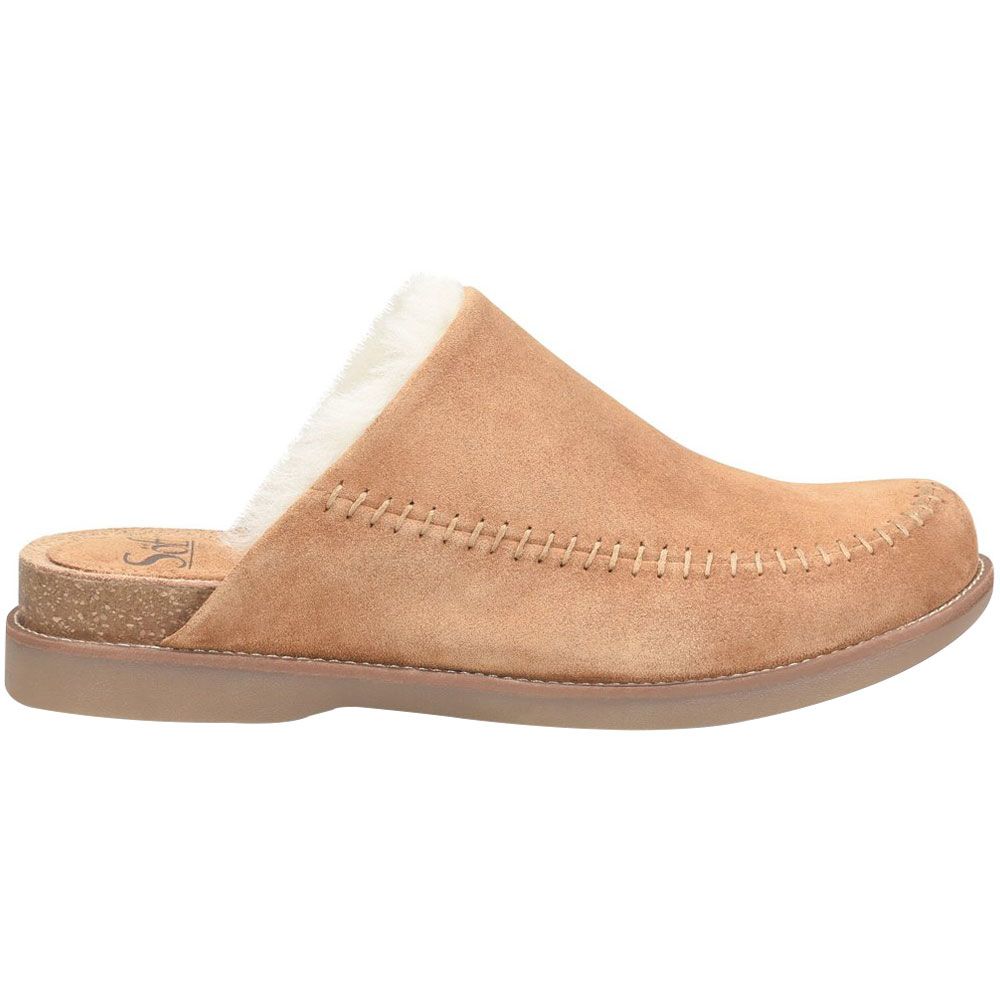 Sofft Bellflower Slip on Casual Shoes - Womens Saddle Brown Side View