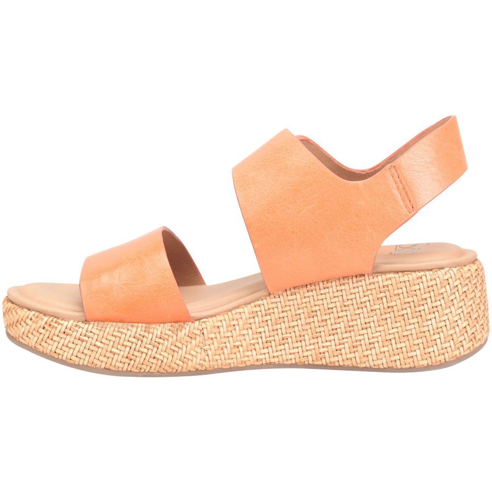 Sofft Faedra Sandals - Womens Sunset Orange Back View