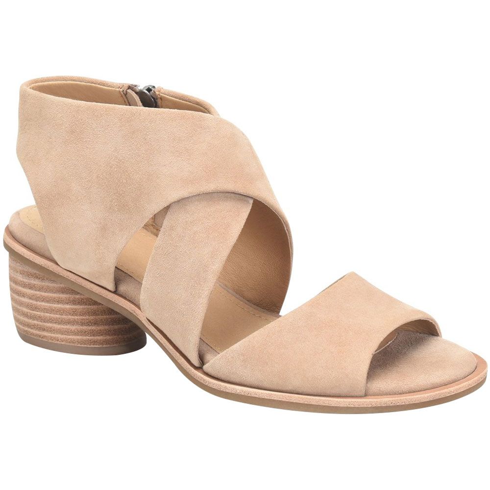 Sofft Camille Sandals - Womens Stone Suede Grey