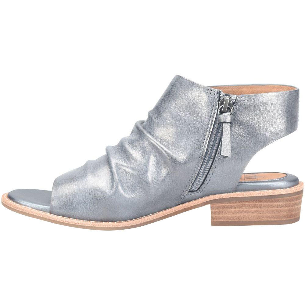 Sofft Naoma Sandals - Womens Steel Metallic Back View