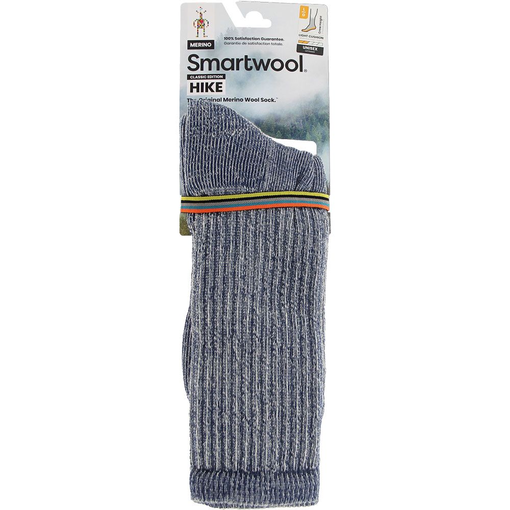 Smartwool Mens Classic Hike Light Cushion Socks Alpine Blue View 2