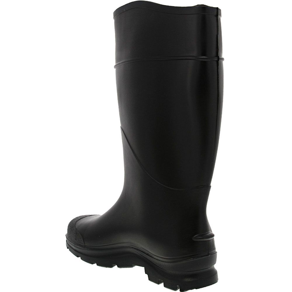 Servus Ct Pvc Boot Safety Toe Work Boots - Mens Black Back View