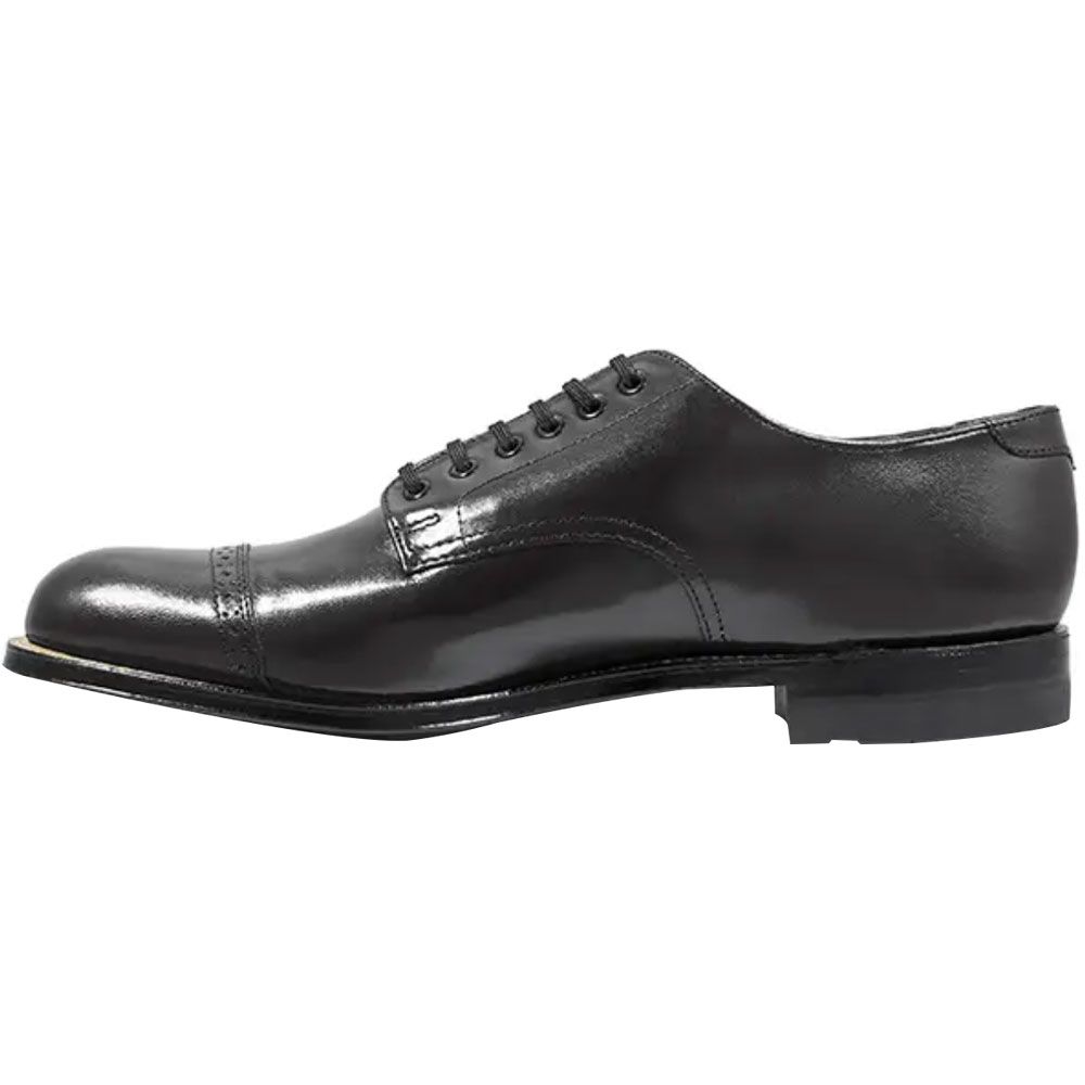 Stacy Adams Madison Tie Dress Shoes - Mens Black Back View