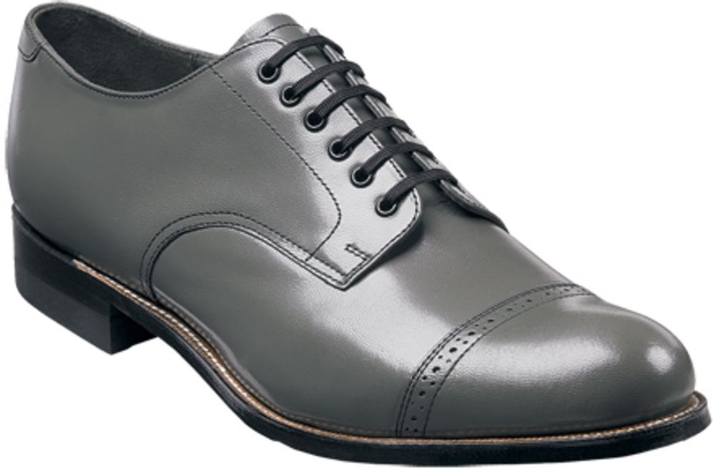 Stacy Adams Madison Tie Dress Shoes - Mens Steel Gray