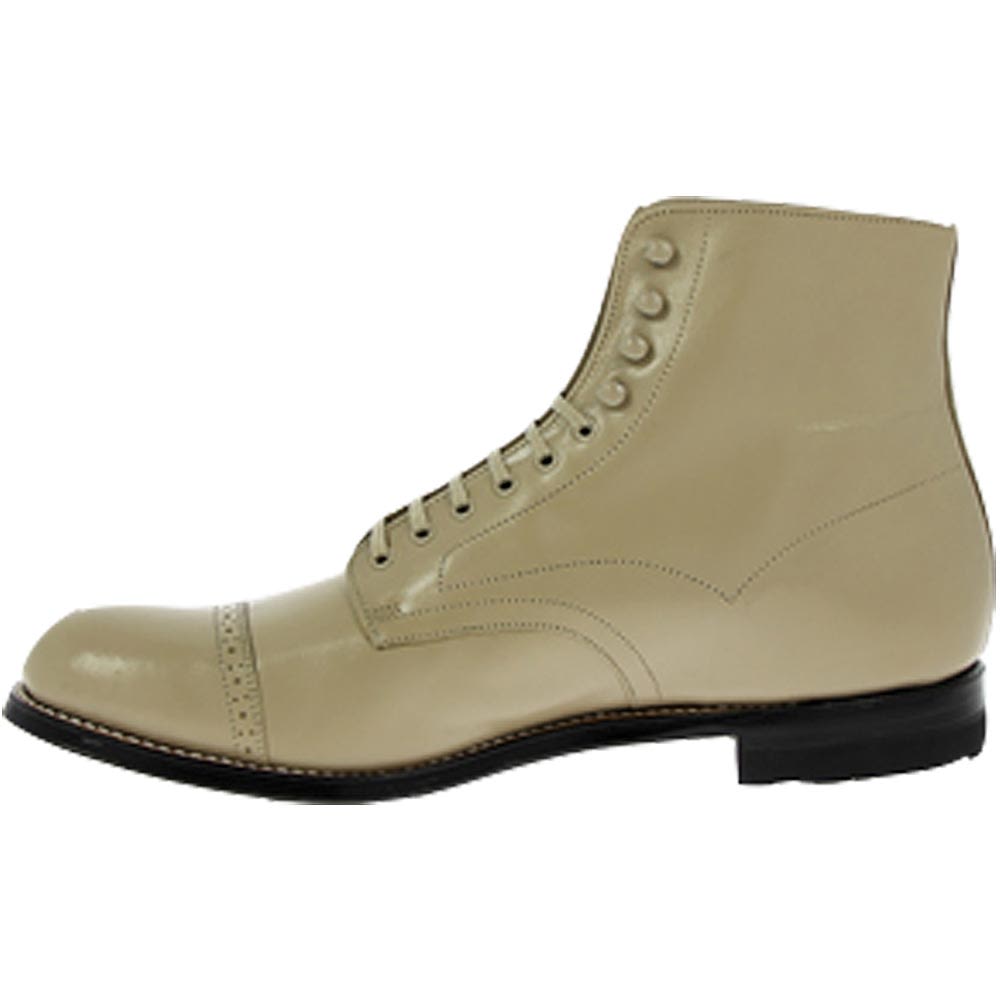 Stacy Adams Madison Dress Boots - Mens Taupe Back View