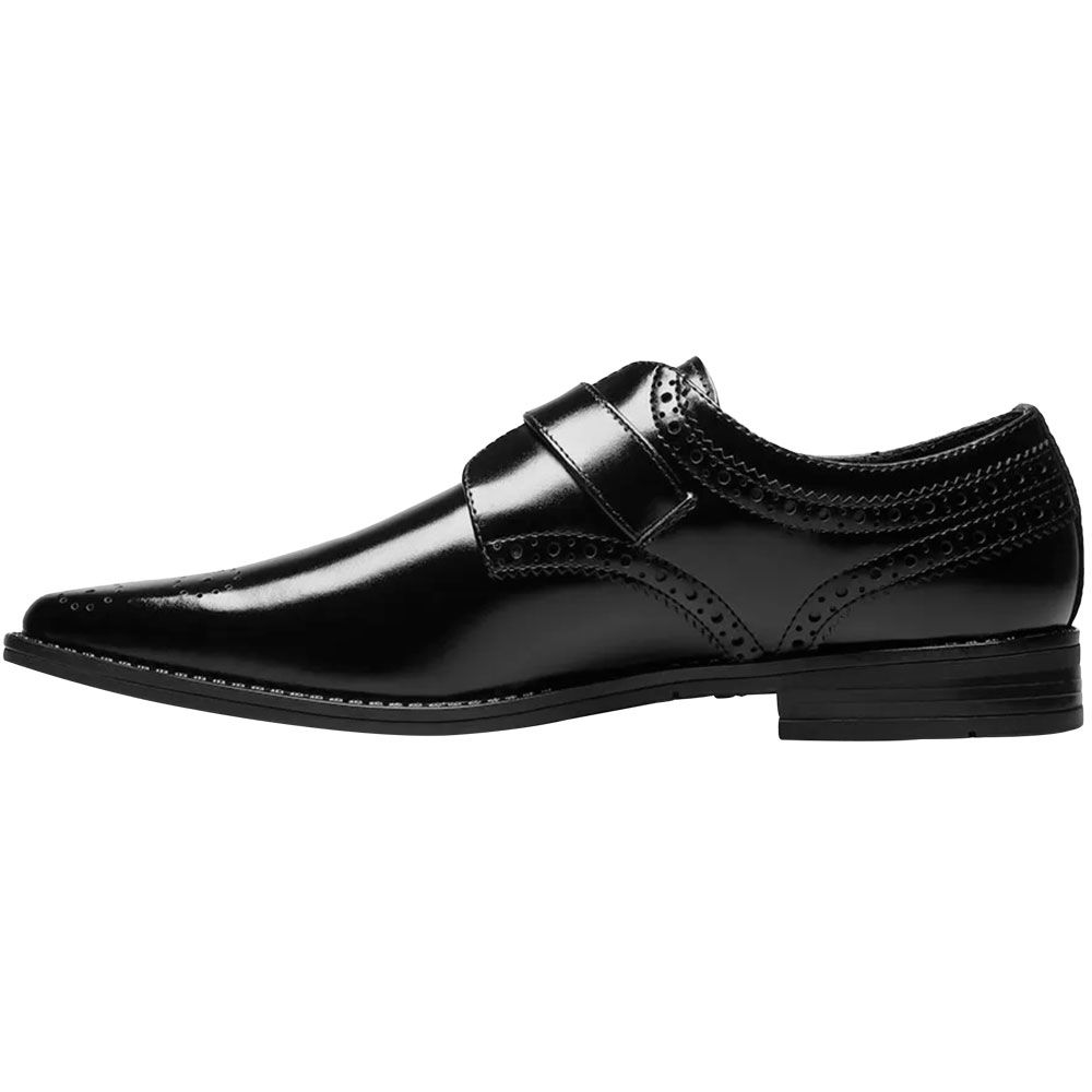Stacy Adams Kinsley Oxford Dress Shoes - Mens Black Back View