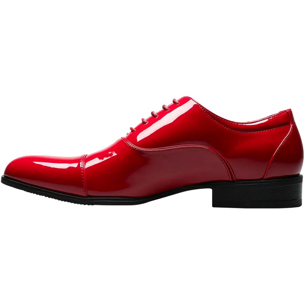 Stacy Adams Gala Oxford Dress Shoes - Mens Red Back View