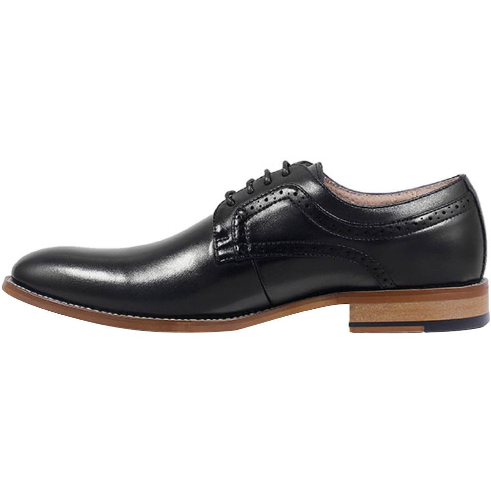 Stacy Adams Dickens Oxford Dress Shoes - Mens Black Back View
