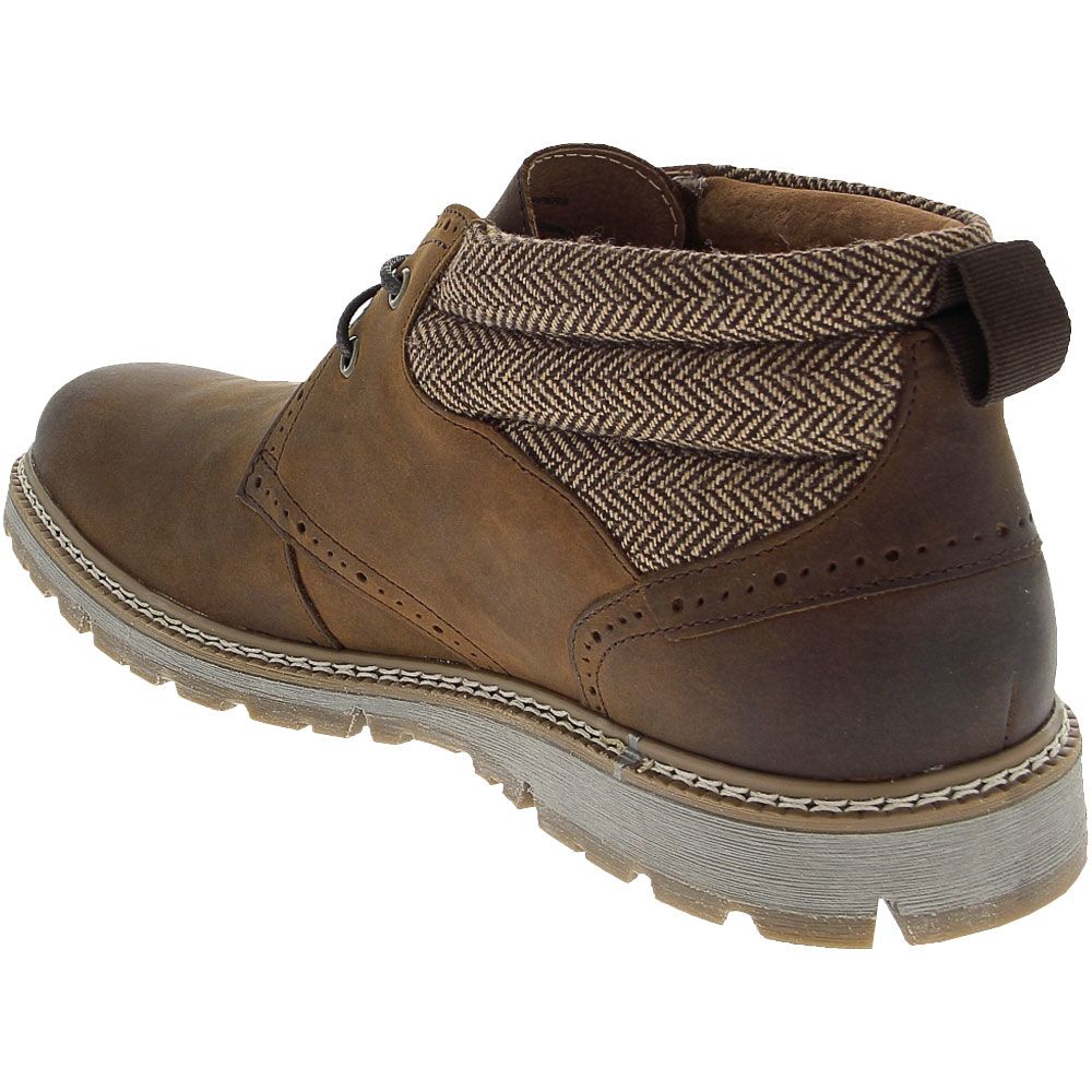 Stacy Adams Grantley Casual Boots - Mens Brown Back View