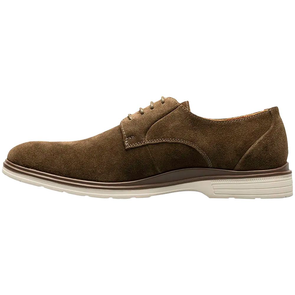 Stacy Adams Tayson Lace Up Casual Shoes - Mens Brown Back View