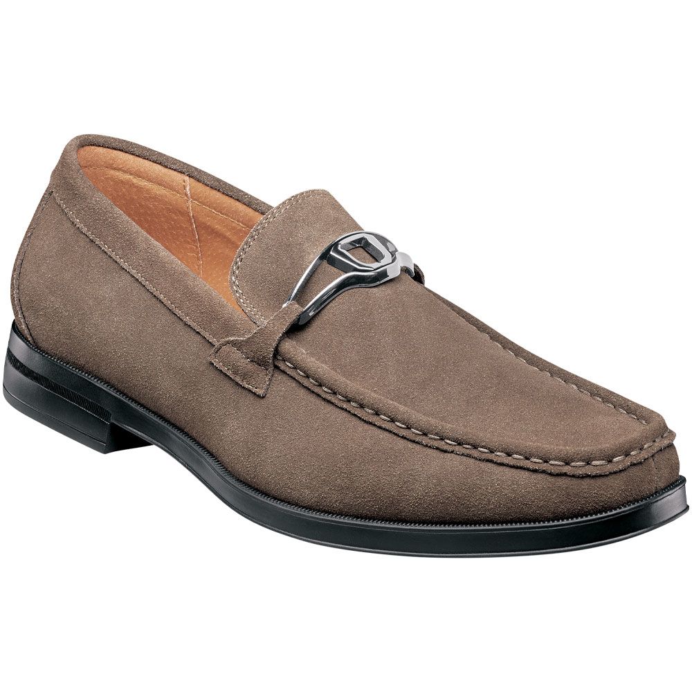 Stacy Adams Palladian Slip On Casual Shoes - Mens Fossil