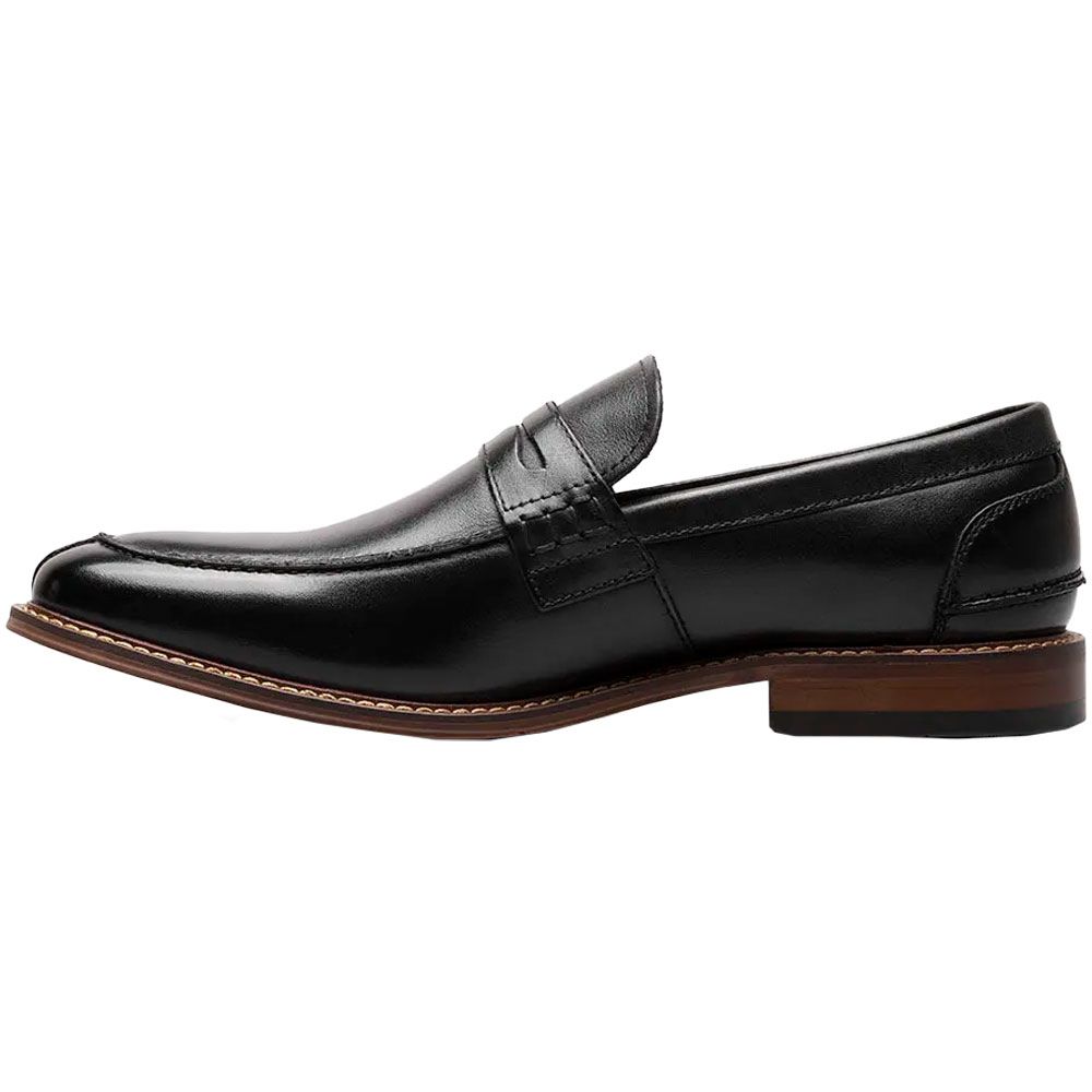 Stacy Adams Marlowe Penny Loafer Mens Dress Shoes Black Back View