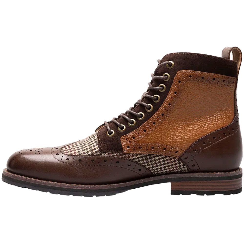 Stacy Adams Oswyn Casual Boots - Mens Brown Multi Back View
