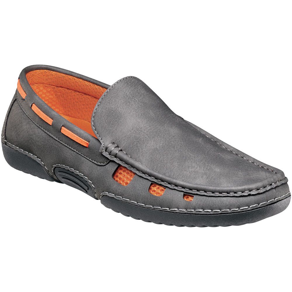 Stacy Adams Delray Slip On Casual Shoes - Mens Gray Multi