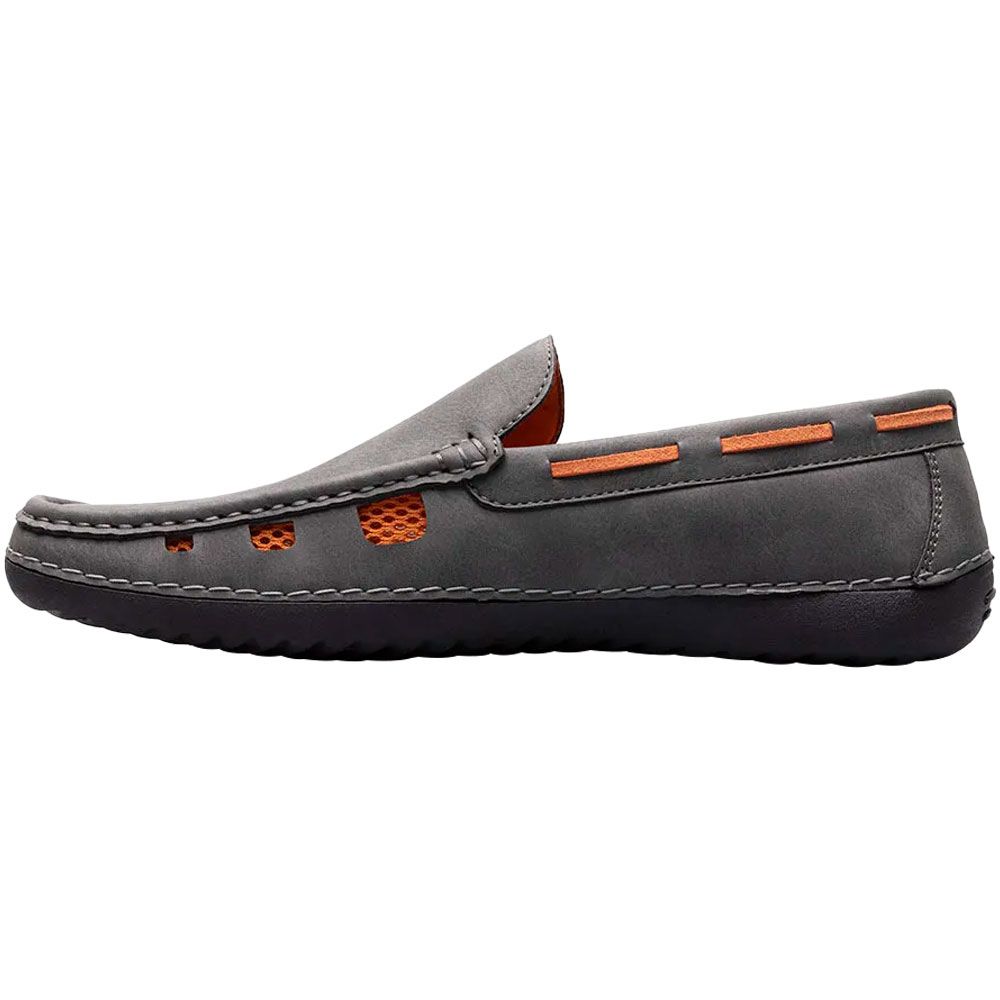 Stacy Adams Delray Slip On Casual Shoes - Mens Gray Multi Back View