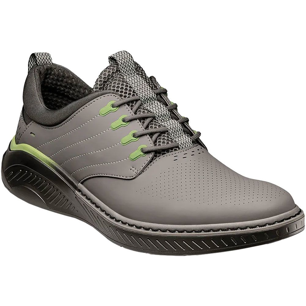Stacy Adams Barna Lace Up Casual Shoes - Mens Grey