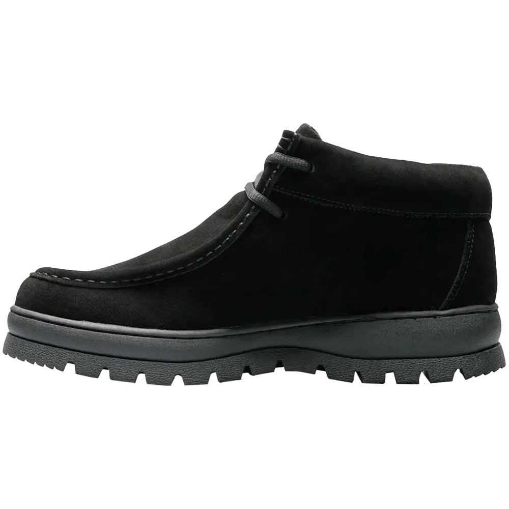 Stacy Adams Dublin II Casual Boots - Mens Black Suede Back View