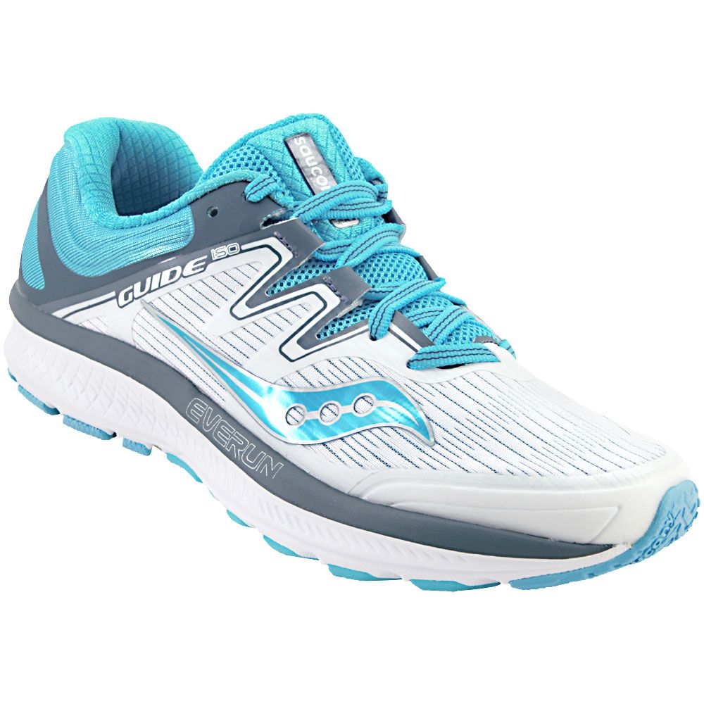 Saucony Guide ISO Womens Running Shoes White 