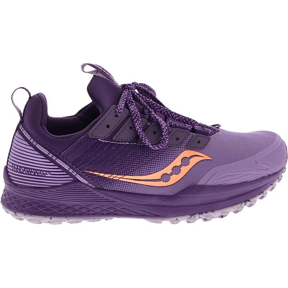 purple saucony running shoes