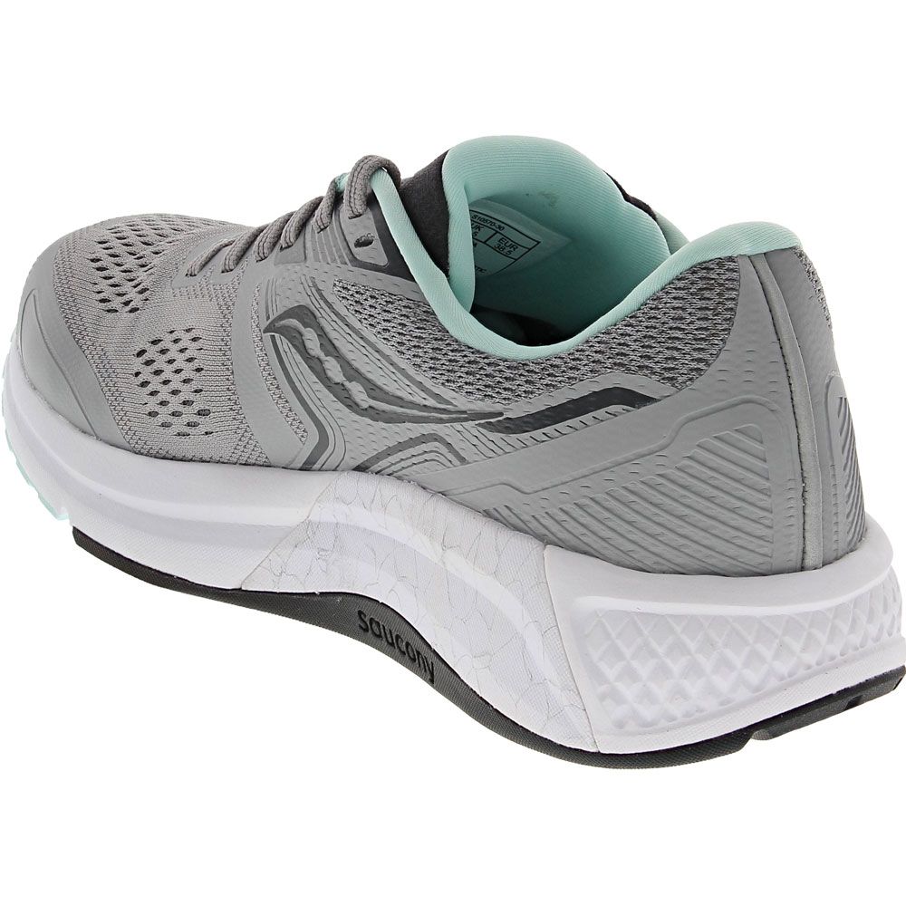 Saucony Omni 19 Running Shoes - Womens Alloy Sky Back View