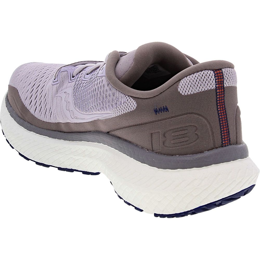 Saucony Triumph 18 Running Shoes - Womens Purple Back View