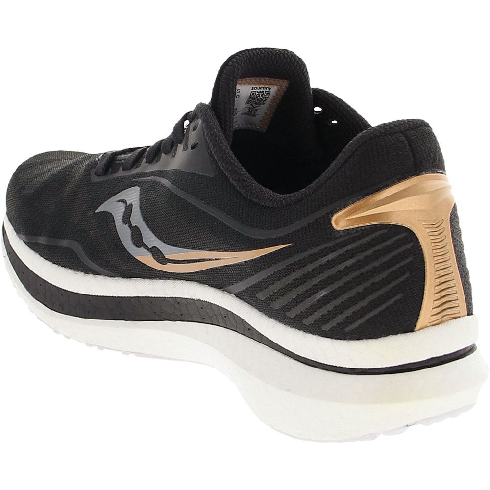 Saucony Endorphin Speed Running Shoes - Womens Black Back View