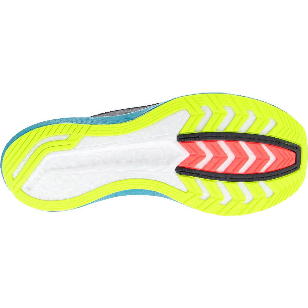Saucony Endorphin Pro Running Shoes - Womens White Mutant Sole View