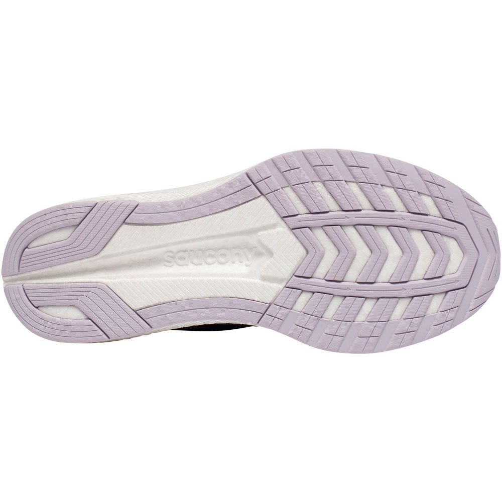 Saucony Freedom 4 Running Shoes - Womens Storm Lilac Sole View